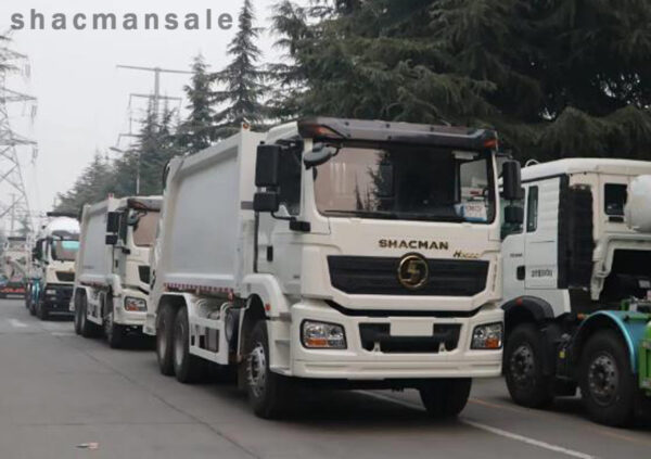 Shacman H3000 Euro 2 Garbage Compactor Truck - Image 2